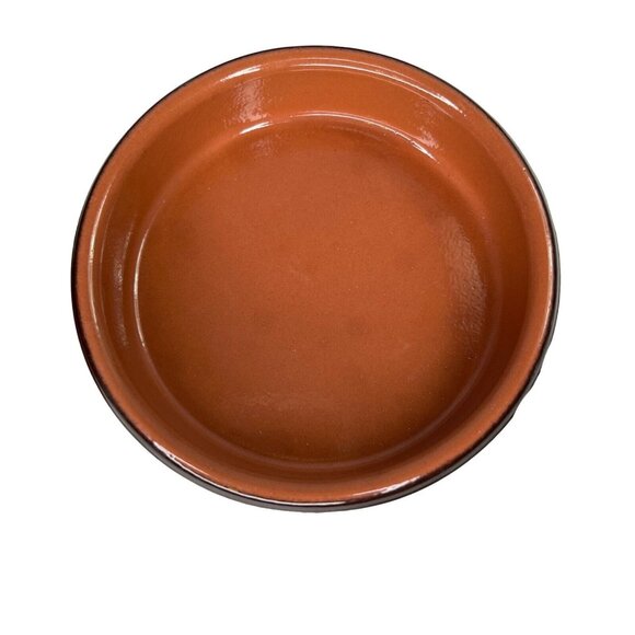 Arbresa Pottery Ramekins Set of 4 Terra Cotta 4.5" Flan Dipping Made in Spain - Picture 2 of 10